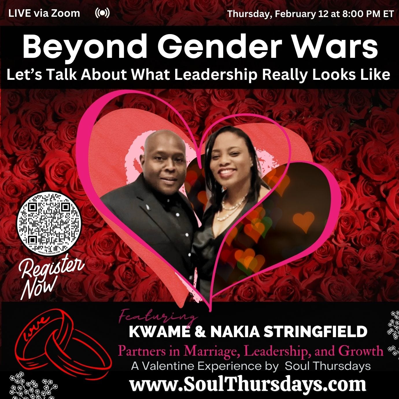 LIVE NOW w/ Beyond The Gender Wars