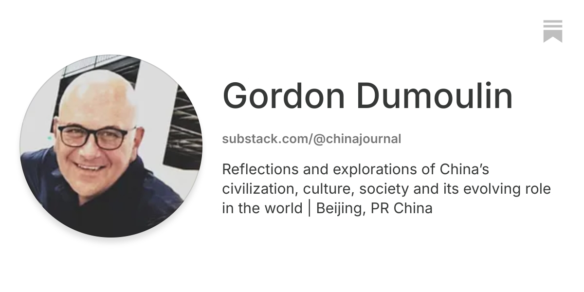 Gordon Dumoulin | Substack