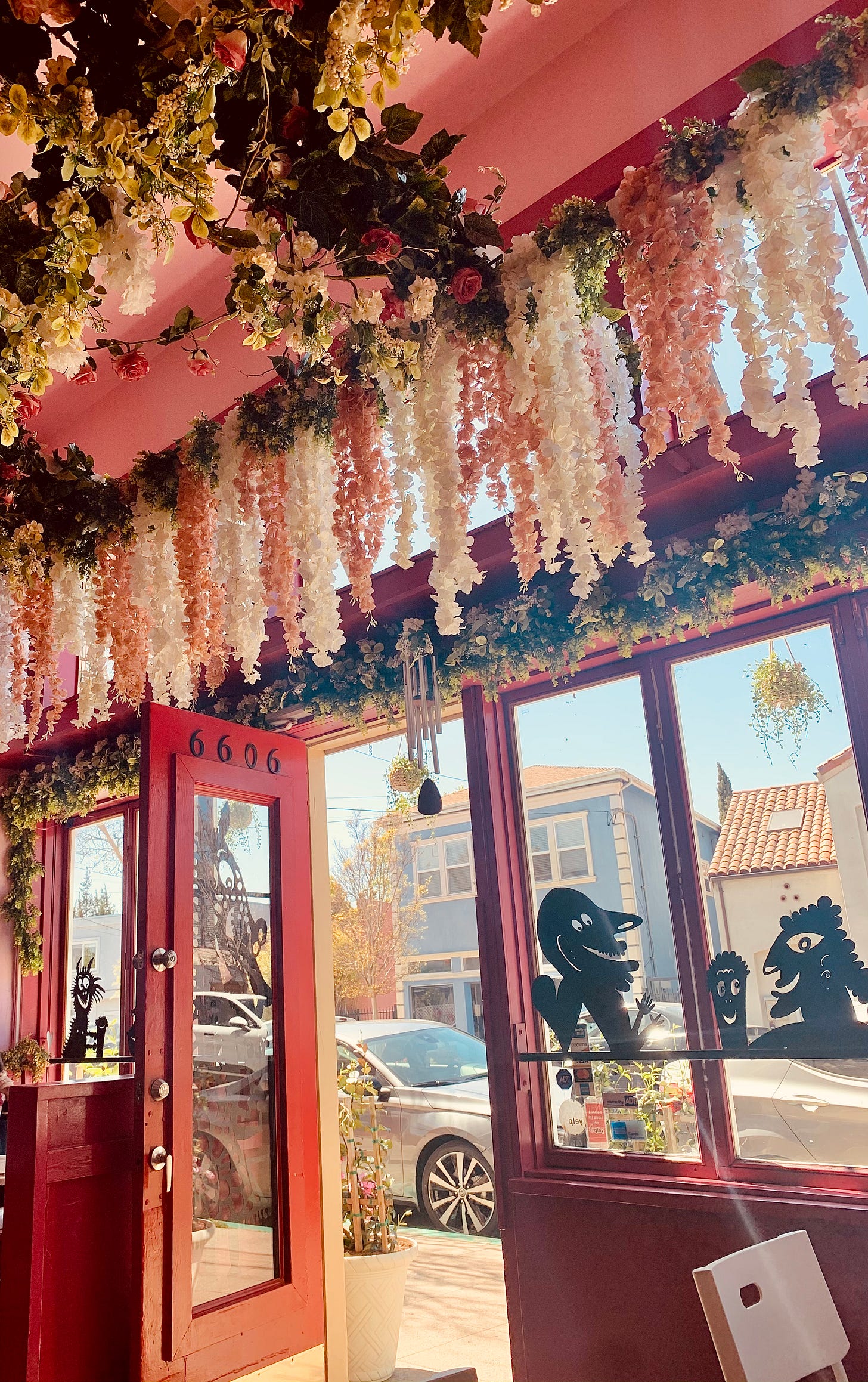 Damask Rose Coffee interior. Photo: Polly’s Digest.