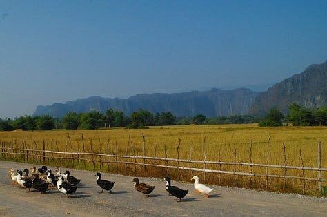 Thakhek loop in Laos