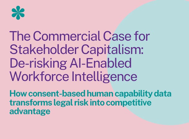 The Commercial Case for Stakeholder Capitalism: De-risking AI-Enabled ...