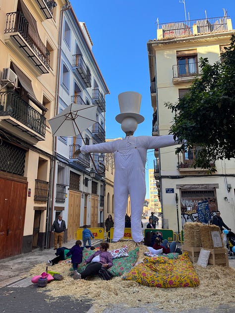 A selection of Fallas from the Valencia Fallas festival