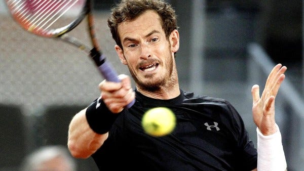 exhausted andy murray pushes into 2015 madrid open quarter finals exhausted andy murray pushes into 2015 madrid open quarter finals