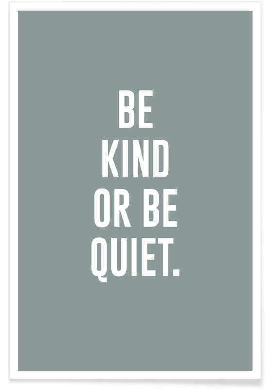 Be Kind Poster | JUNIQE Be Kind Poster | JUNIQE