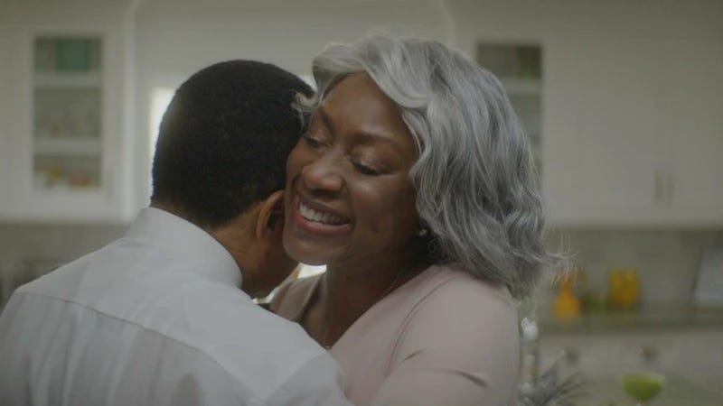 April Grace as Blythe Booker dancing with her husband in a flashback memory in Definitely Not A Monster short film April Grace as Blythe Booker dancing with her husband in a flashback memory in Definitely Not A Monster short film