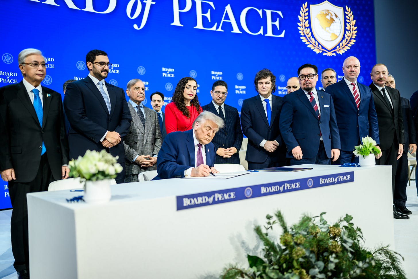 President Trump Ratifies Board of Peace in Historic Ceremony, Opening Path  to Hope and Dignity for Gazans – The White House