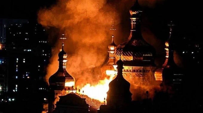 Russian attack on Kyiv Pechersk Lavra: Ukraine seeks international response  | Ukrainska Pravda