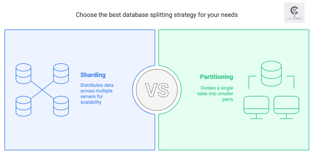 Sharding vs. Partitioning: Database Magic
