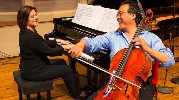 Poster Kathryn Stott and Yo-Yo Ma