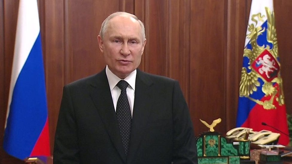 President Putin addresses the nation for the first time since reports of a coup as the Wagner boss vows to topple Russian military leaders. President Putin addresses the nation for the first time since reports of a coup as the Wagner boss vows to topple Russian military leaders.