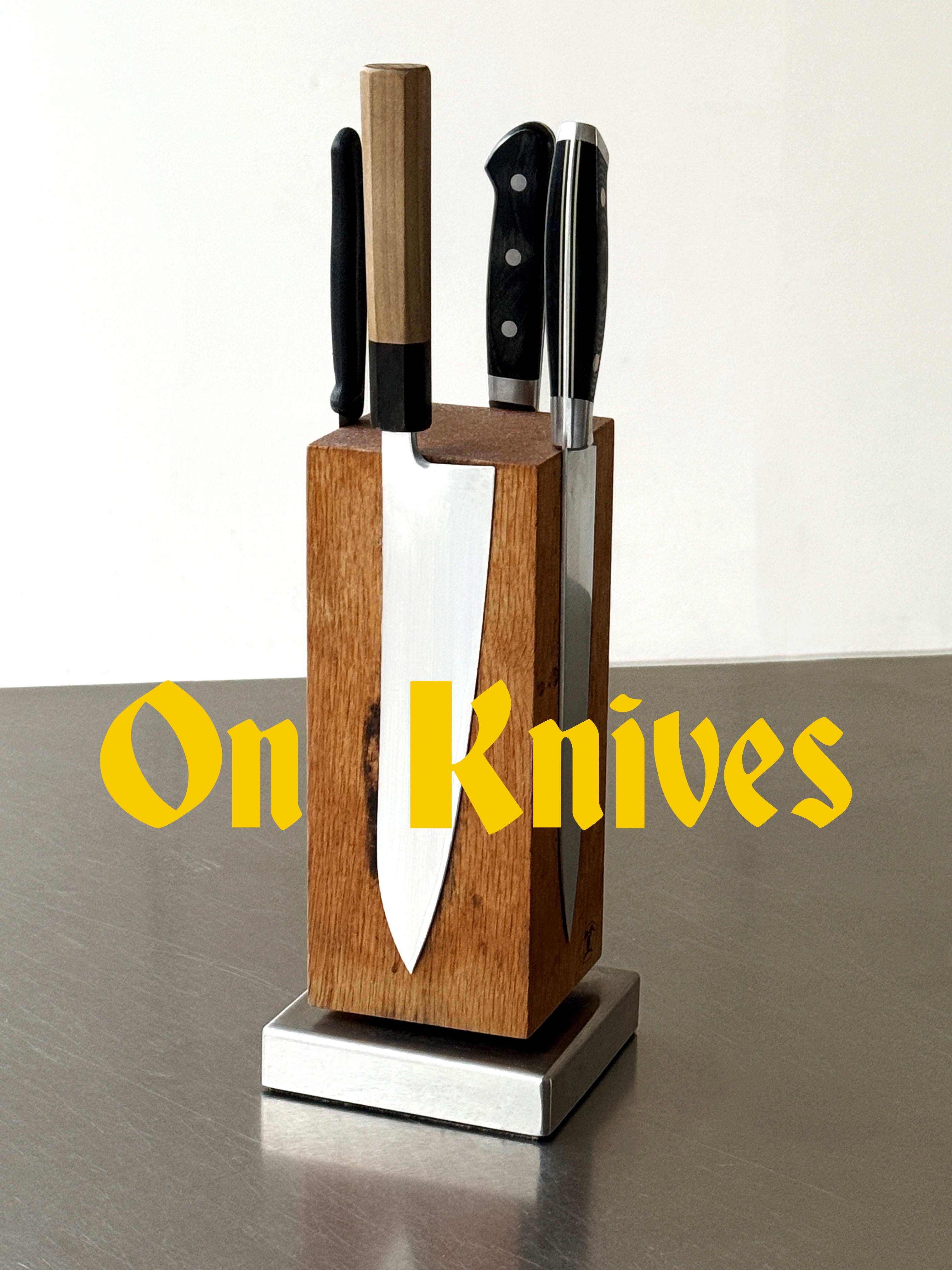 On Knives - by Jesse Jenkins - kitchen studio