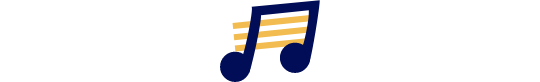 Icon of two eighth notes on a staff