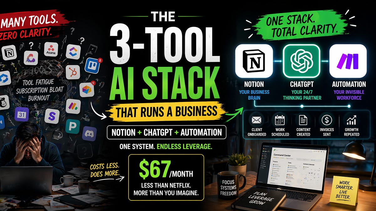 The AI Stack I’d Build From Zero - by Pulse Line