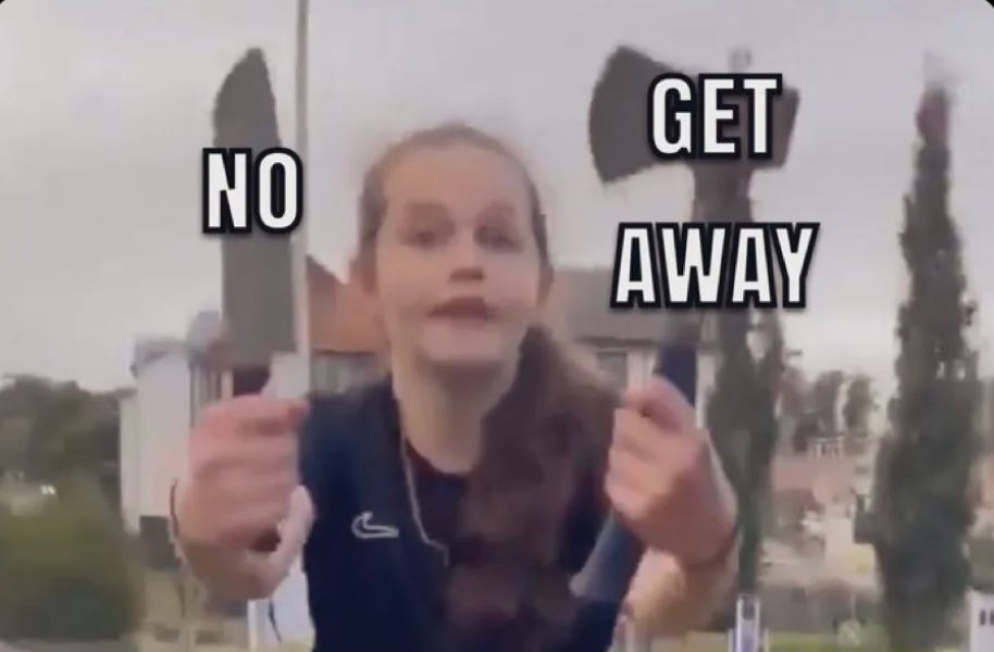 What a 13/14-Year Old Scottish Girl Has Learned To Be&mdash; BOLD