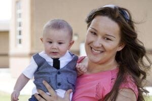 mother and child