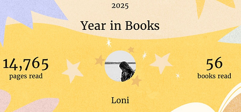 Cover images of books read. A recap of yoga classes attended