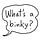 What's a binky? by Larry Blake
