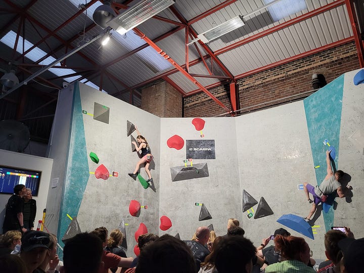 ASBO climbing competition final; Cosnefroy wins in Morbihan