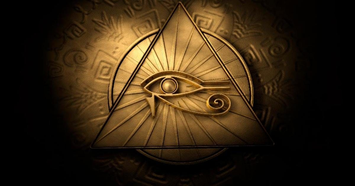 An Eye of Horus pendant