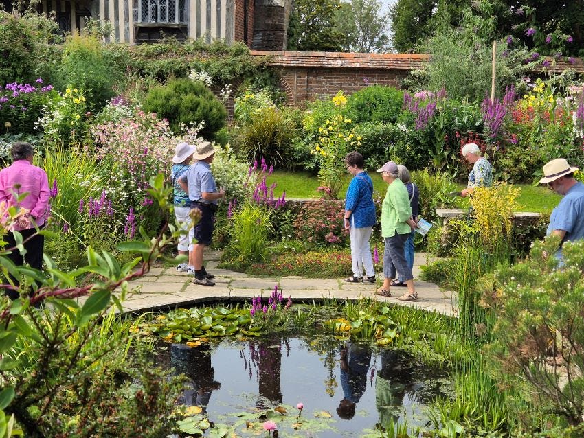 Great Dixter Sunk Garden copyright Anne Wareham 