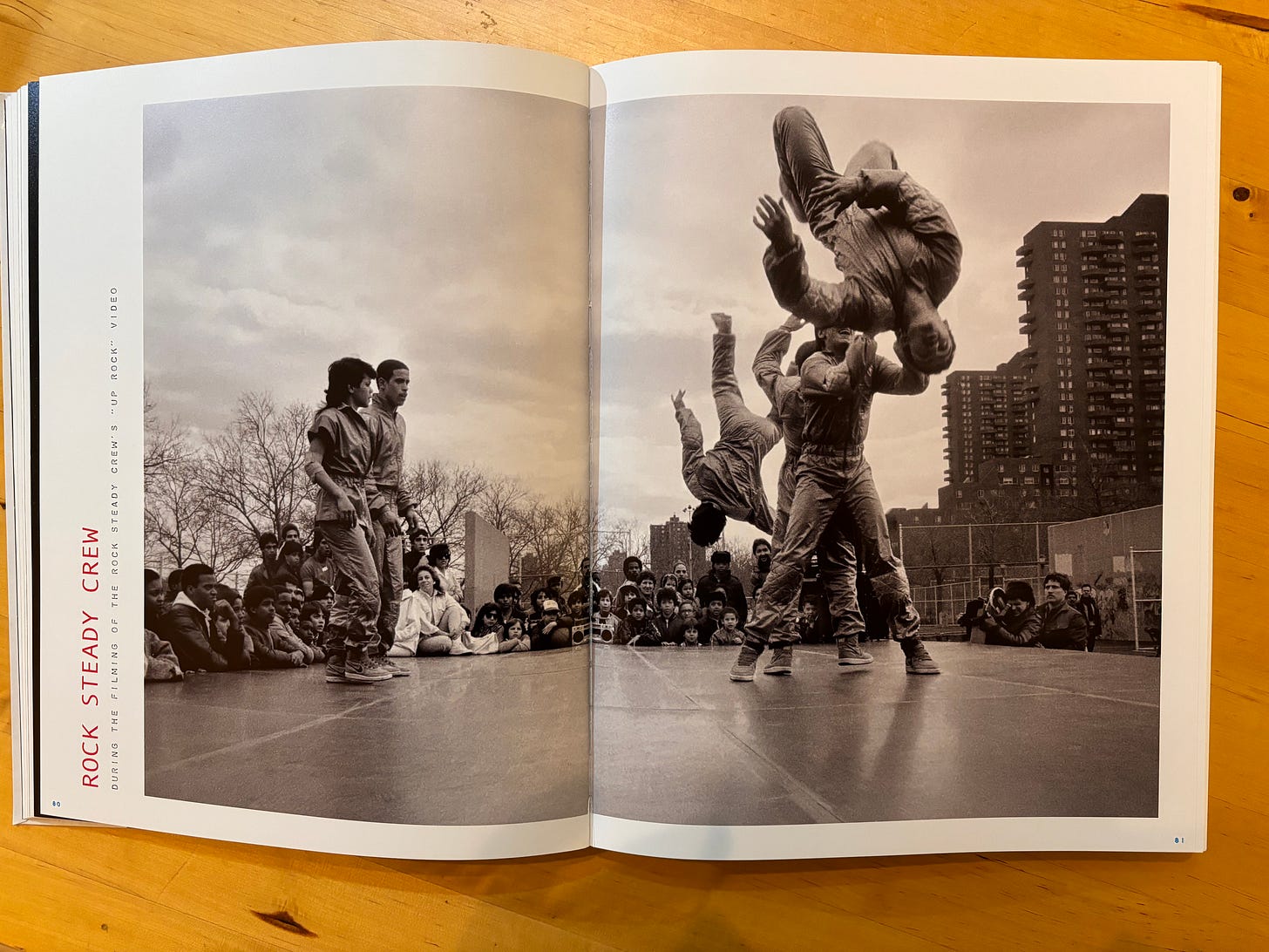 Photographs of breakdancers and hip-hop artists by Sophie Bramly