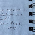 Learning From the Legends - Denis Reggie