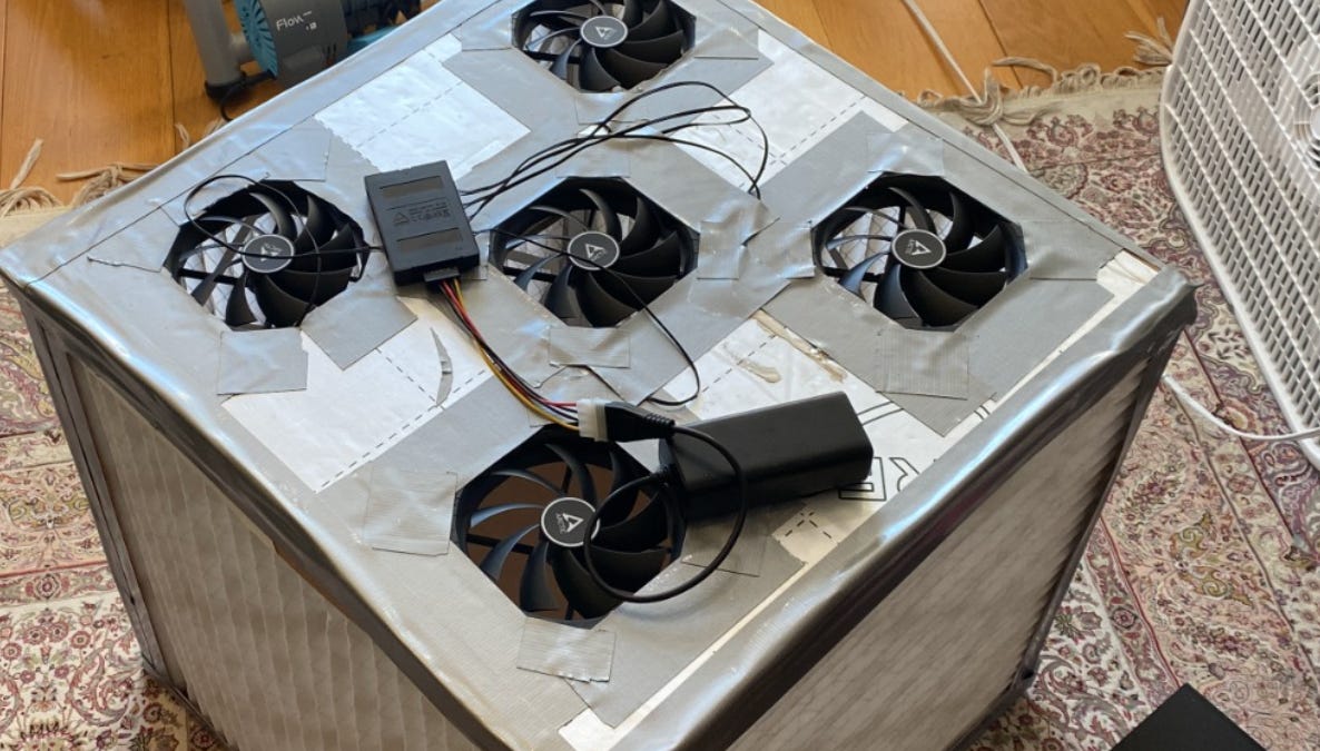 I Made A Quieter Air Purifier. 