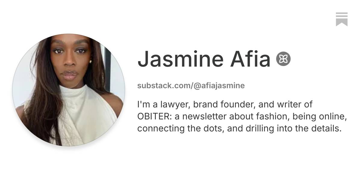 Jasmine Afia | Substack