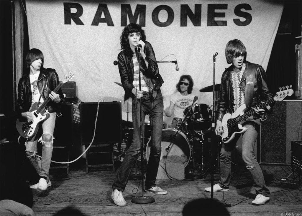 Ramones, NYC, 1975