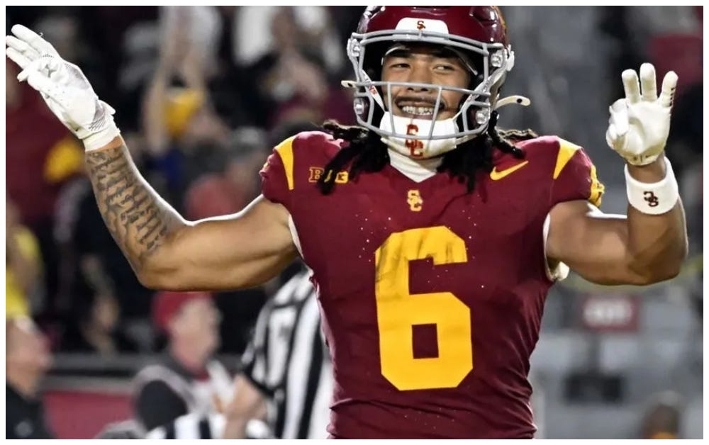 Makai Lemon | 2026 NFL Draft Profile Snapshot Top-50 Players Post NFL Combine