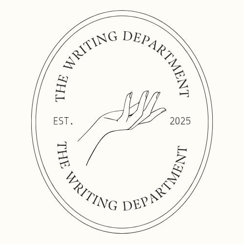 THE WRITING DEPARTMENT 