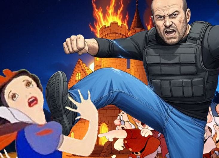 Jason Statham's 'A Working Man' Blows Past Rachel Zegler's 'Snow White' For Friday Box Office Totals