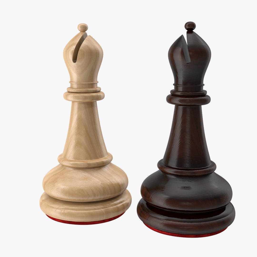 modèle 3D de Bishop Chess Piece - TurboSquid 1670909