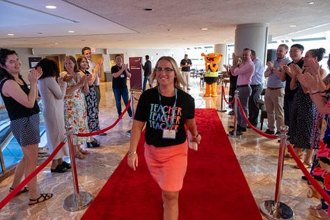 Scenes from the Extraordinary Educators Boston i-Ready Junket, 2023 (Facebook)