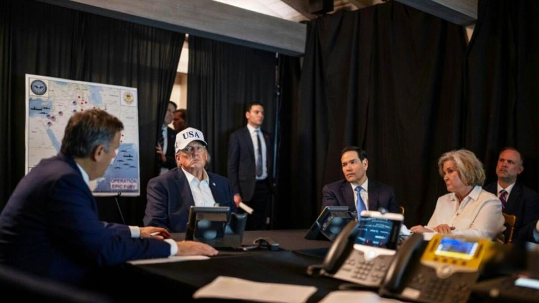 White House releases photos of Trump, Vance during Iran ops - RTL Today