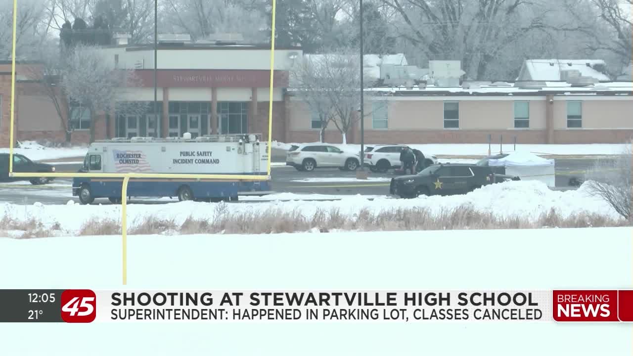 Man dead, teen critically injured after shooting at Stewartville High School  - KSTP.com 5 Eyewitness News