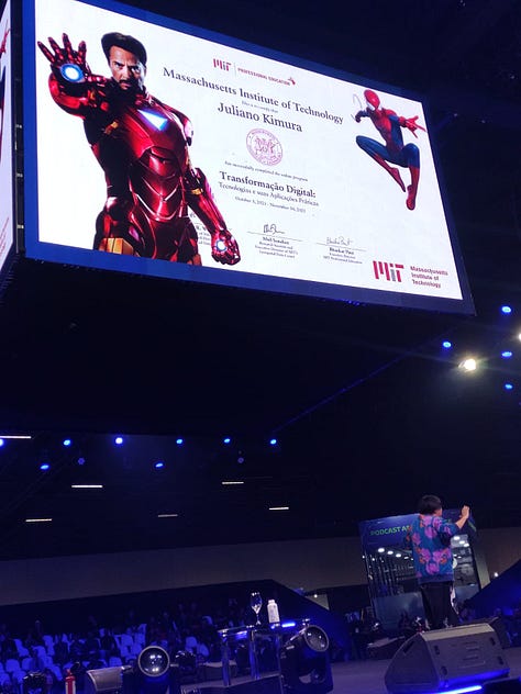 Palestra no Palco Principal