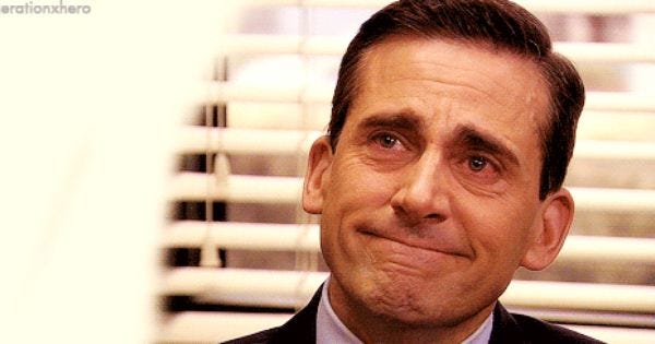 High Quality Michael Scott bittersweet Blank Meme Template High Quality Michael Scott bittersweet Blank Meme Template