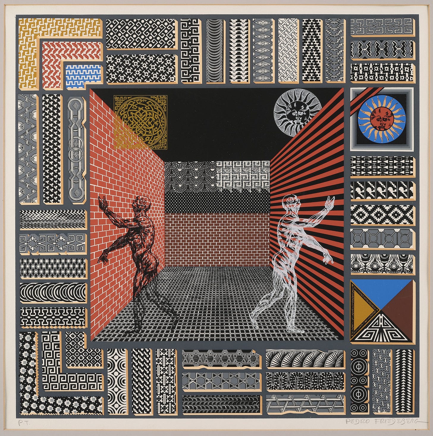 Futbolistas (Soccer Players) by Pedro Friedeberg | ArtCloud