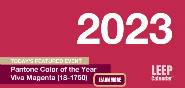 Viva Magenta is the 2023 Pantone color of the year.