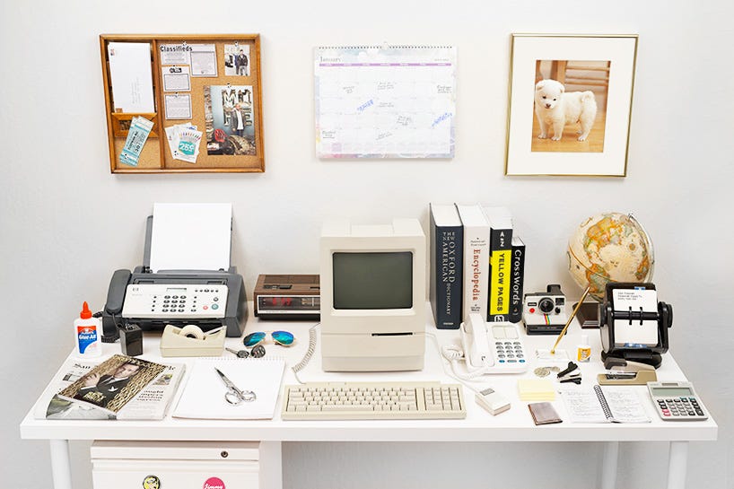 the evolution of the desk 