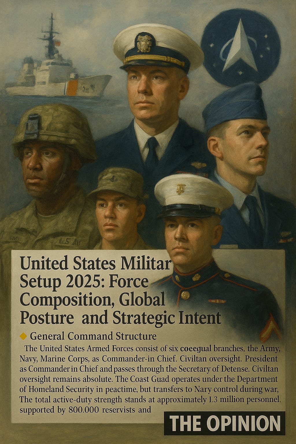 United States Military Setup 2025: Force Composition, Global Posture ...