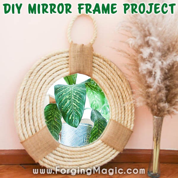 DIY Mirror Frame