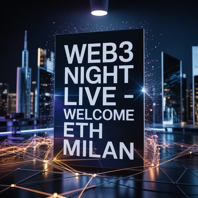 Cover Image for Web3 Night Live | ETH Milan opening