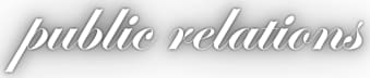 public relations