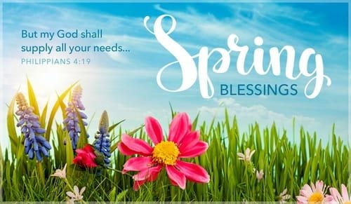 Spring Time Jesus Walking With Jesus: Spring Message - by AJ Thomas