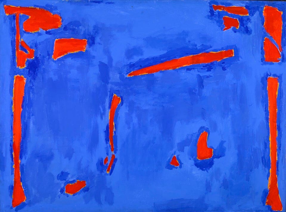 Betty Parsons, Bright Day, 1966, synthetic polymer: acrylic on fabric: canvas, Smithsonian American Art Museum, Gift of Betty Parsons, 1967.138
