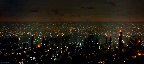 a lightning bolt strikes over a city at night with the words zuoam visible a lightning bolt strikes over a city at night with the words zuoam visible