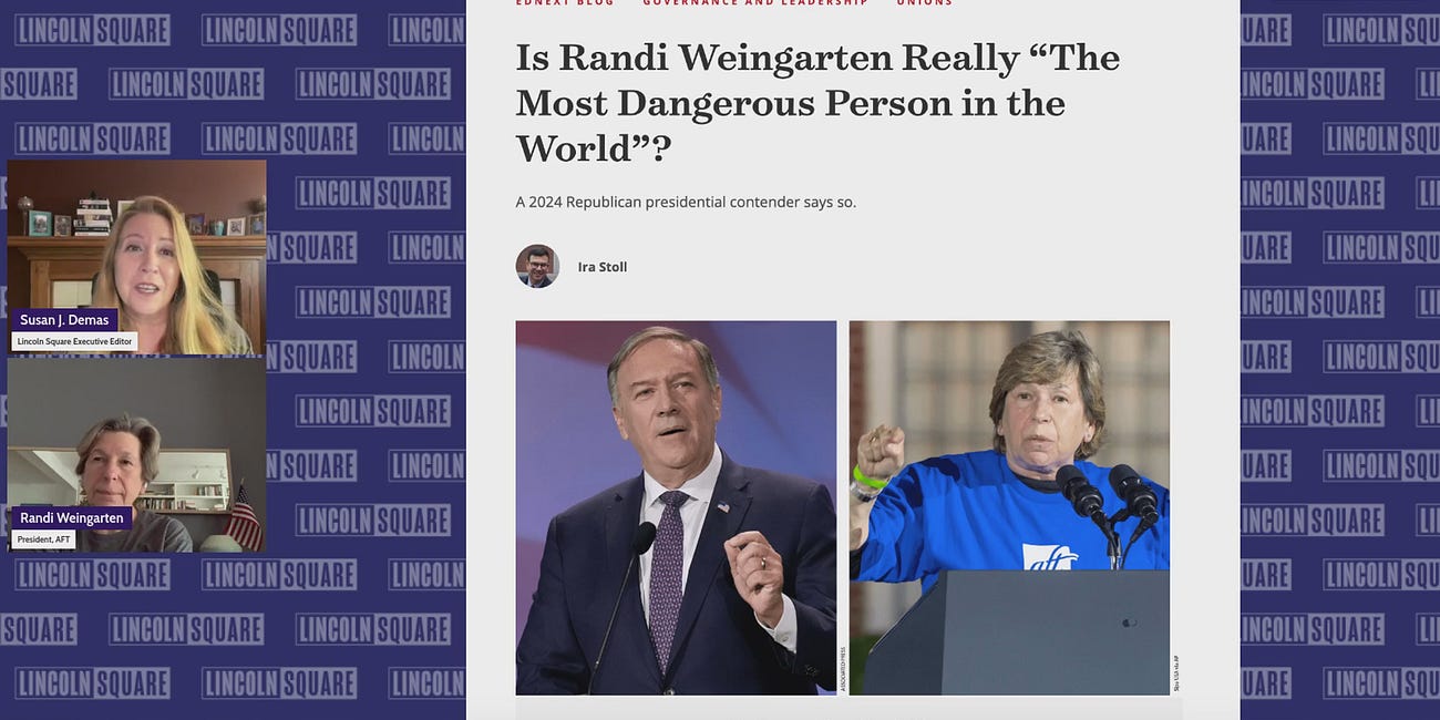 Why Fascists Fear Teachers | AFT President Randi Weingarten Joins Susan Demas