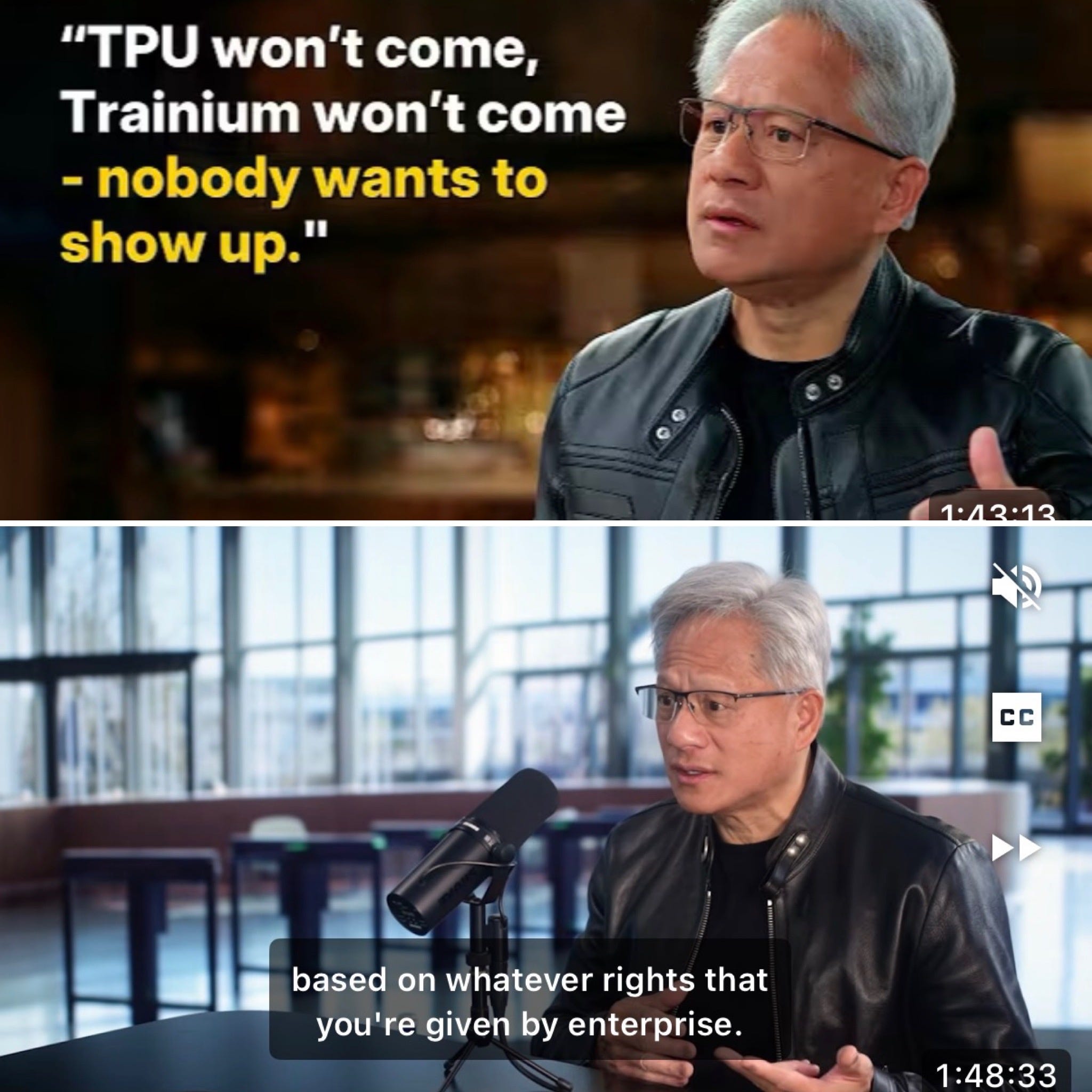 Two Rooms, One Throne: Jensen Huang’s Master Class in Conversational Warfare